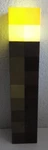 Minecraft Battery Light Up Torch Mojang Think Geek Carry Wall Mount. Fixed Price $11.99.