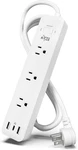 Kmc Usb-c Pd Surge Protector 3-OUTLET Power Strip, 30W 1 Pack White. Fixed Price $26.59.