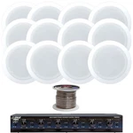 12X Pyle 5.25" 150W In-wall/in-ceiling Speakers, 6 Channel Selector. Fixed Price $432.49.