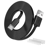 Power Extension Cable For Pan,wyzecam,kasa 16.4FT, Black. Fixed Price $10.52.