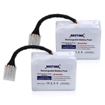 Nastima Upgrade 7.2V 5200MAH Li-ion Battery Replacement Compatible With Neato.... Fixed Price $56.37.
