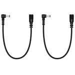 Fancasee Pack 5.5MM 2.5MM Dc Power Extension Cable 90 Degree Right Angle Mal. Fixed Price $14.35.