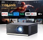 1100 Ansi & Google Tv X5 4K Projector With Wifi And Bluetooth, Home Outdo. Fixed Price $976.45.