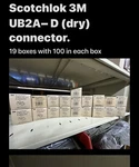 3M Scotchlok UB2A-D Connector 100 Pack Lot Of. Fixed Price $20.00.