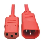 6FT Tripp Lite C14 To C13 Power Extension Cable - Red. Fixed Price $21.35.