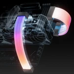 Argb Psu Cables Cover Kit, Aurora Addressable Power Extension. Fixed Price $64.99.
