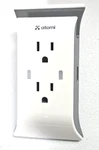 Atomi Visual Usb Wall Plate Charger & Power Outlet #AT797. Fixed Price $17.00.