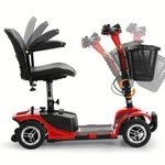 2025 4 Wheels Mobility Scooters Power Chair Electric Device Compact Mirror. Fixed Price $479.00.