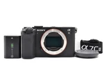 Sony ILCE-7CM2 Black 35-LANGUAGE Support Shutter COUNT:3,988 Near Mint 2865236. Fixed Price $1369.00.