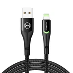Anti Bending Cable, Mcdodo 2 Led Switching Cord Nylon Braided Sync Charge Usb.... Fixed Price $23.72.