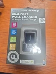 6X Travelocity Platinum Dual Port Wall Charger Rapid Black New. Fixed Price $25.00.