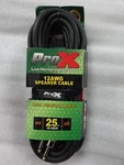 Pro-x 1/4'' 1/4" 12 Gauge 25 Feet Speaker Cable.oxygen-free Copper Conductor. Fixed Price $35.99.
