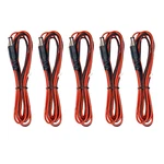 (5) Pack Of 6FT. 2.1MM X 5.5MM Barrel Power Plug To Bare Open Ended Cables. Fixed Price $13.99.