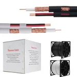 RG59 Siamese Coaxial Cable 18/2 20AWG Cctv Video & Power Wire 250FT/500FT/1000FT. Fixed Price $132.18.