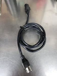 Unicab Csa Type Sjt E55351-4 18AWGX3C FT2 Black Power Cable Cord. Fixed Price $17.00.