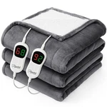 Homemate Heated Electric King Size - 100"X90" Heating Bedblanket Thro.... Fixed Price $84.62.