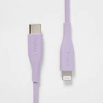 Heyday 3'FT Lightnin To Usb-c Round Cable Pastel Lavender. Fixed Price $9.99.