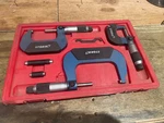 Storm, Central Tools Micrometer Set 0-3IN. Fixed Price $64.99.