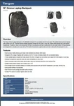 Targus TG-CVR600 Grove Laptop Backpack Fits Up 15.4" Black. Fixed Price $59.99.