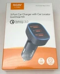 New Anker R5122Z11 Roav Smartcharge Vehicle Charger Black 3 Usb Ports. Fixed Price $18.99.