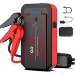 Bookoo Portable Car Jump Starter, 4000A 20000MAH-BLACK With Dc. Fixed Price $57.99.