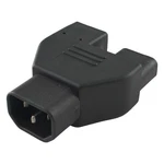 Conntek 30103 Y Plug Adapter Iec C14 To C13 And U.s. Pin Female. Fixed Price $10.50.