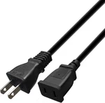 Toptekits (9.8FT/3M) Usa Outlet Saver Power Extension Cord Ft, Black. Fixed Price $21.82.