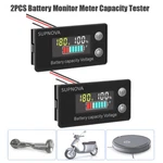 2PCS Battery Capacity Indicator Voltmeter Lithium Voltage Tester Monitor. Fixed Price $17.66.