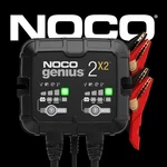 Noco GENIUS2X2 2-BANK 4A (2A/BANK) 6V/12V Smart Battery Charger And Maintainer. Fixed Price $99.95.