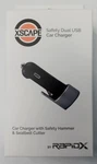 Rapidx Xscape Dual Usb Car Charger W Safety Hammer Andseatbelt Cutter Rx-xscasil. Fixed Price $6.00.