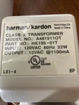 *genuine* Harman/kardon A481511OT HK195-01T 15V Ac Transformer Power Supply. Fixed Price $8.49.