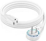 Extension Cord Foot White Flat Plug, 360 Rotating Short Power Single Out. Fixed Price $30.22.