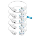 Maximm Extension Cord 0.5 Foot White Flat Plug, 360 Rotating Short Power Cor.... Fixed Price $55.30.