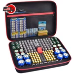 Battery Organizer Storage Box With Tester Fits Aaa 9V Holder (case). Fixed Price $19.84.