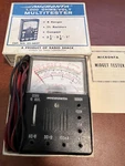 Vintage Micronta 1,000 Ohms/volt Multitester Radio Shack Cat #22-4027 Retail Box. Fixed Price $17.00.