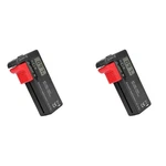 2X BT-168 Pro Battery Capacity Tester Digital Checker PLASTIC2806. Fixed Price $12.71.