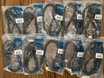 Lot Of 10 NEW-C2G 03130 18 Awg Power Cord (nema 5-15P IEC320C13)-6FT. Fixed Price $49.99.