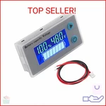 Almocn 10-100V Battery Monitor Lcd 12V 24V 36V 48V Digital Capacity Volt. Fixed Price $14.86.