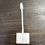 Genuine Belkin 3.5MM Audio + Charge Rockstar For Apple Iphone Preowned!. Fixed Price $18.02.