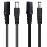 Siocen 2-PACK Dc Extension Cable 5.5MM 2.1MM To Female 3FT, Black. Fixed Price $13.05.