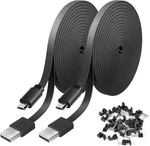 Pack 20FT Power Extension Cable For V4,WYZECAM,WYZE Black. Fixed Price $17.30.