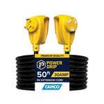 Camco 55197 Power Grip Extension Cord, 30A, 50'. Fixed Price $169.39.