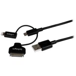 Startech LTADUB1MB 3-IN-1 Cable Black Usb For Iphone/ipad. Fixed Price $35.60.