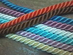 Vintage Twist Rayon Cord 3/8" Dyeable 11YDS Japan Clearance Sale Overstock. Fixed Price $15.99.