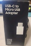 Samsung Usb-c To Micro Adapter EE-GN930BWEGUS For Charging & Data. Fixed Price $7.99.