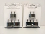 Travel Smart By Conair Continental Adapter Plugs For Europe, Africa, Lot Of 6. Fixed Price $12.00.