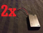 2X New Aaa Battery 4.5V Holder Box Case With Switch 6'' Lead Black B7. Fixed Price $12.21.