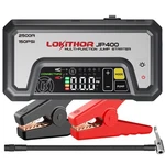 Lokithor Jump Starter 2500A With Air Compressor 12V Digital Pressure Gauge-white. Fixed Price $69.95.