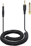 Weishan ATH-M50X Cable Coiled Aux Cord Replacement For Audio Technica Black. Fixed Price $17.16.