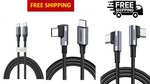 Ugreen Usb Cable Fast Charging, 60W To / 90 Degree. Fixed Price $21.84.